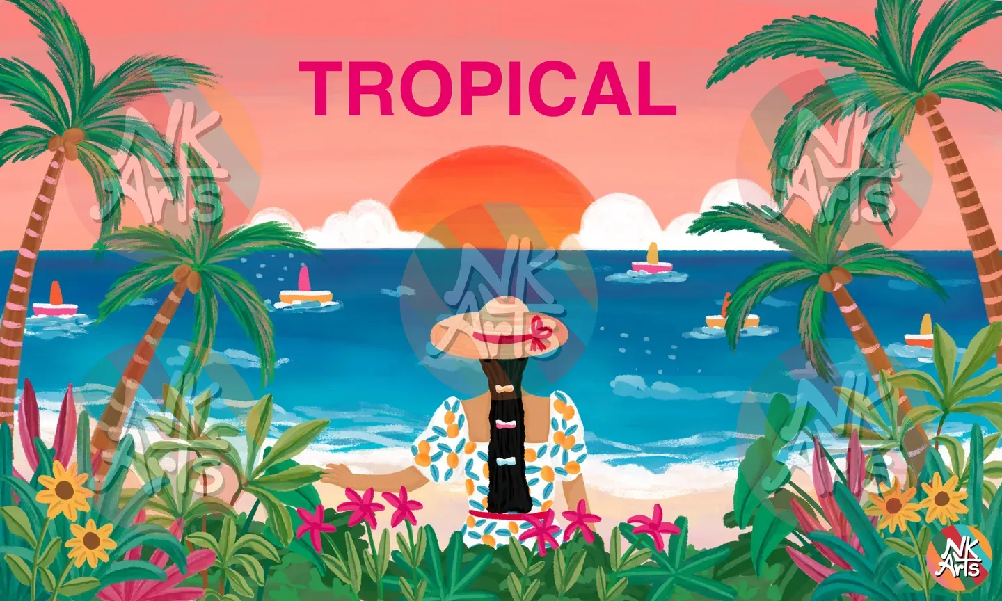 Tropical island